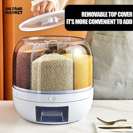6IN1 ROTATING FOOD DISPENSER