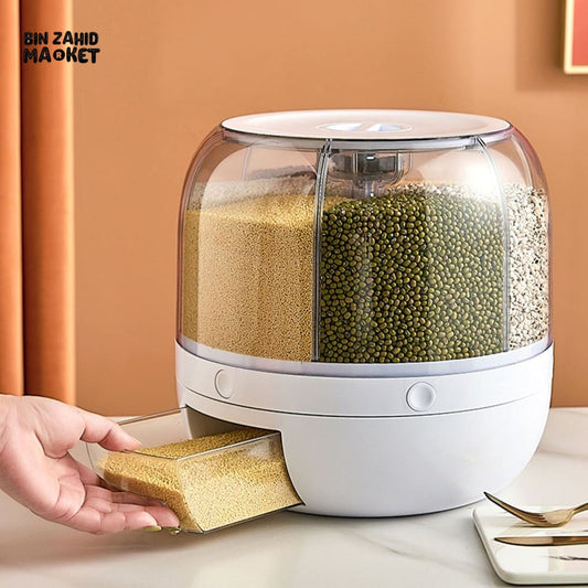 6IN1 ROTATING FOOD DISPENSER